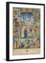 The Crucifixion with Six Scenes from the Passion of Christ-null-Framed Giclee Print