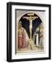 The Crucifixion, with SS Dominic and Jerome, 1442-Fra Angelico-Framed Premium Giclee Print