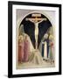 The Crucifixion, with SS Dominic and Jerome, 1442-Fra Angelico-Framed Giclee Print