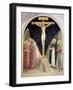 The Crucifixion, with SS Dominic and Jerome, 1442-Fra Angelico-Framed Giclee Print