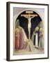 The Crucifixion, with SS Dominic and Jerome, 1442-Fra Angelico-Framed Giclee Print