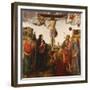 The Crucifixion with the Madonna, Saints John the Baptist, Mary Magdalen, Andrew and Francis, 1503-Cosimo Rosselli-Framed Giclee Print