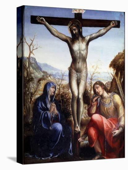 The Crucifixion with the Virgin and John the Baptist, C1540-Sodoma-Stretched Canvas