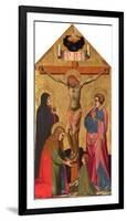 The Crucifixion with the Virgin Mary, St. Mary Magdalene, St. John the Evangelist, and a Female Sai-Fine Art-Framed Photographic Print