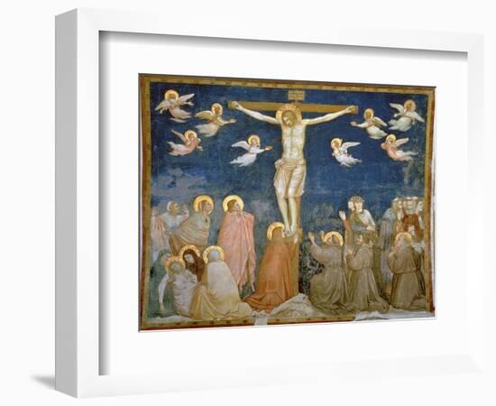 The Crucifixion-Giotto di Bondone-Framed Giclee Print