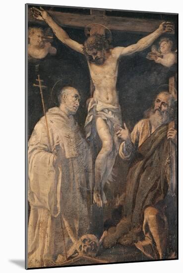 The Crucifixion-Bernardino Santini-Mounted Giclee Print