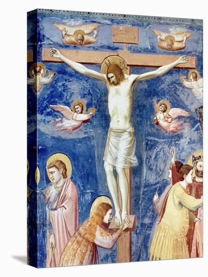 The Crucifixion-Giotto di Bondone-Stretched Canvas