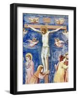 The Crucifixion-Giotto di Bondone-Framed Giclee Print