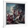 The Crucifixion-Giovanni Battista Tiepolo-Framed Giclee Print