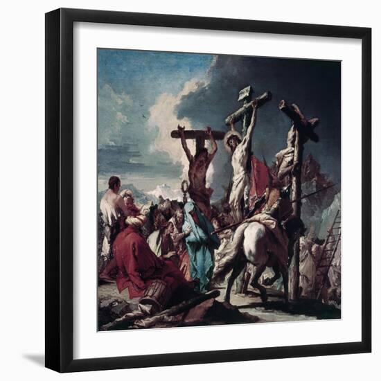 The Crucifixion-Giovanni Battista Tiepolo-Framed Giclee Print