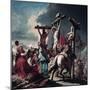 The Crucifixion-Giovanni Battista Tiepolo-Mounted Giclee Print