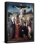 The Crucifixion-Hieronymus Bosch-Framed Stretched Canvas