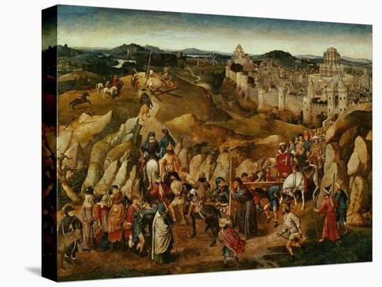 The Crucifixion-Jan van Eyck-Stretched Canvas