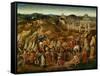 The Crucifixion-Jan van Eyck-Framed Stretched Canvas