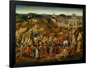 The Crucifixion-Jan van Eyck-Framed Giclee Print