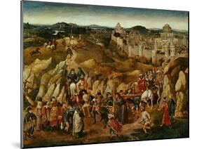 The Crucifixion-Jan van Eyck-Mounted Giclee Print