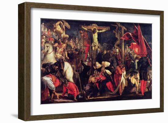 The Crucifixion-Jacopo Robusti Tintoretto-Framed Giclee Print