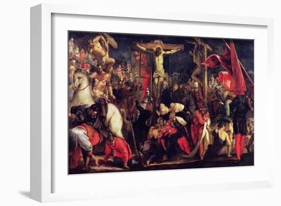 The Crucifixion-Jacopo Robusti Tintoretto-Framed Giclee Print