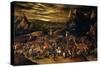 The Crucifixion-Pieter Brueghel the Younger-Stretched Canvas