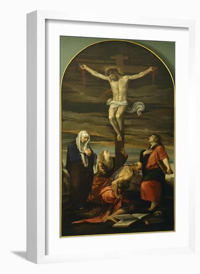 The Crucifixion-Jacopo Bassano-Framed Giclee Print