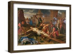 The Crucifixion-Philippe De Champaigne-Framed Giclee Print