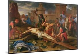 The Crucifixion-Philippe De Champaigne-Mounted Giclee Print