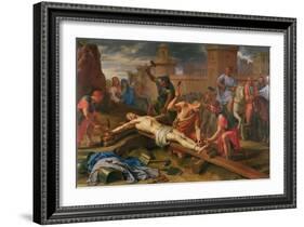 The Crucifixion-Philippe De Champaigne-Framed Giclee Print