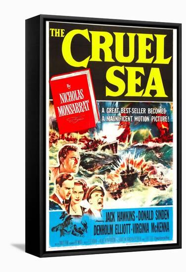 The Cruel Sea-null-Framed Stretched Canvas