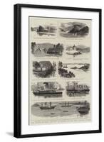 The Cruise of HMS Nelson in Australian and New Zealand Waters-null-Framed Giclee Print