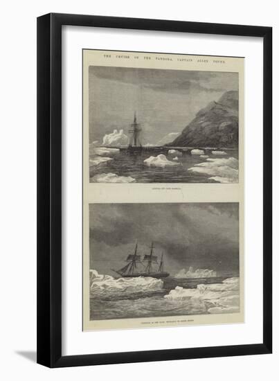 The Cruise of the Pandora, Captain Allen Young-null-Framed Giclee Print