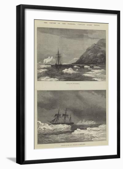 The Cruise of the Pandora, Captain Allen Young-null-Framed Giclee Print