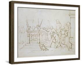 The Crusader's Return, 1840-John Everett Millais-Framed Giclee Print