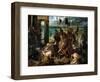 The Crusaders' Entry into Constantinople, 12th April 1204, 1840-Eugene Delacroix-Framed Giclee Print