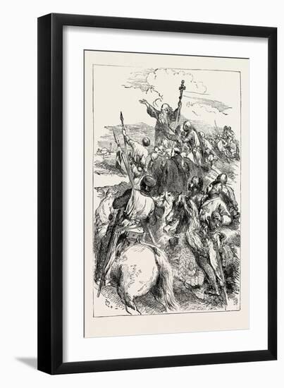 The Crusaders' First Sight of Jerusalem-null-Framed Giclee Print