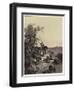 The Crusaders Have Their First Sight of Jerusalem-Adolf Closs-Framed Art Print