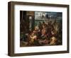 The Crusaders Take Constantinople (April 12, 1204)-Eugene Delacroix-Framed Giclee Print