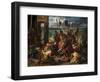 The Crusaders Take Constantinople (April 12, 1204)-Eugene Delacroix-Framed Giclee Print