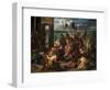 The Crusaders Take Constantinople (April 12, 1204)-Eugene Delacroix-Framed Giclee Print