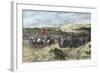The Crusades. 12th Century. Crusaders Army-null-Framed Giclee Print