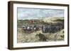 The Crusades. 12th Century. Crusaders Army-null-Framed Premium Giclee Print