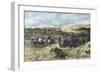 The Crusades. 12th Century. Crusaders Army-null-Framed Premium Giclee Print