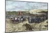 The Crusades. 12th Century. Crusaders Army-null-Mounted Premium Giclee Print