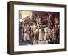 The Cry of the Palleter Declaring was on Napoleon, 1884-Joaquín Sorolla y Bastida-Framed Giclee Print