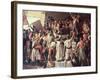 The Cry of the Palleter Declaring was on Napoleon, 1884-Joaquín Sorolla y Bastida-Framed Giclee Print