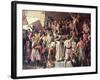 The Cry of the Palleter Declaring was on Napoleon, 1884-Joaquín Sorolla y Bastida-Framed Giclee Print