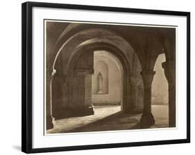 The Crypt, Canterbury Cathedral-null-Framed Photographic Print