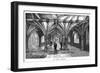 The Crypt, Guildhall, City of London, 1886-null-Framed Giclee Print