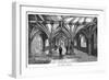 The Crypt, Guildhall, City of London, 1886-null-Framed Giclee Print