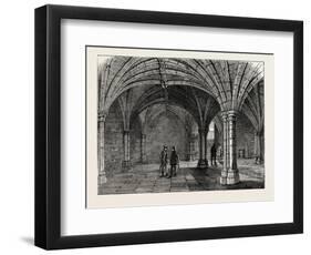 The Crypt of Guildhall London-null-Framed Giclee Print