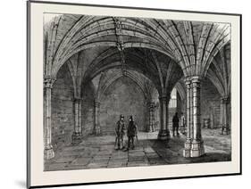 The Crypt of Guildhall London-null-Mounted Giclee Print